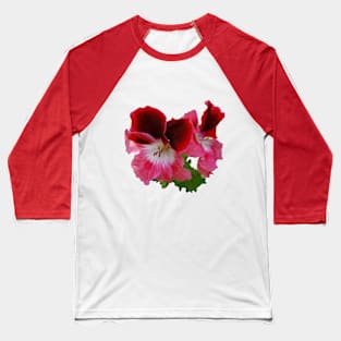 Flower design. Geranium (Pelargonium) Baseball T-Shirt